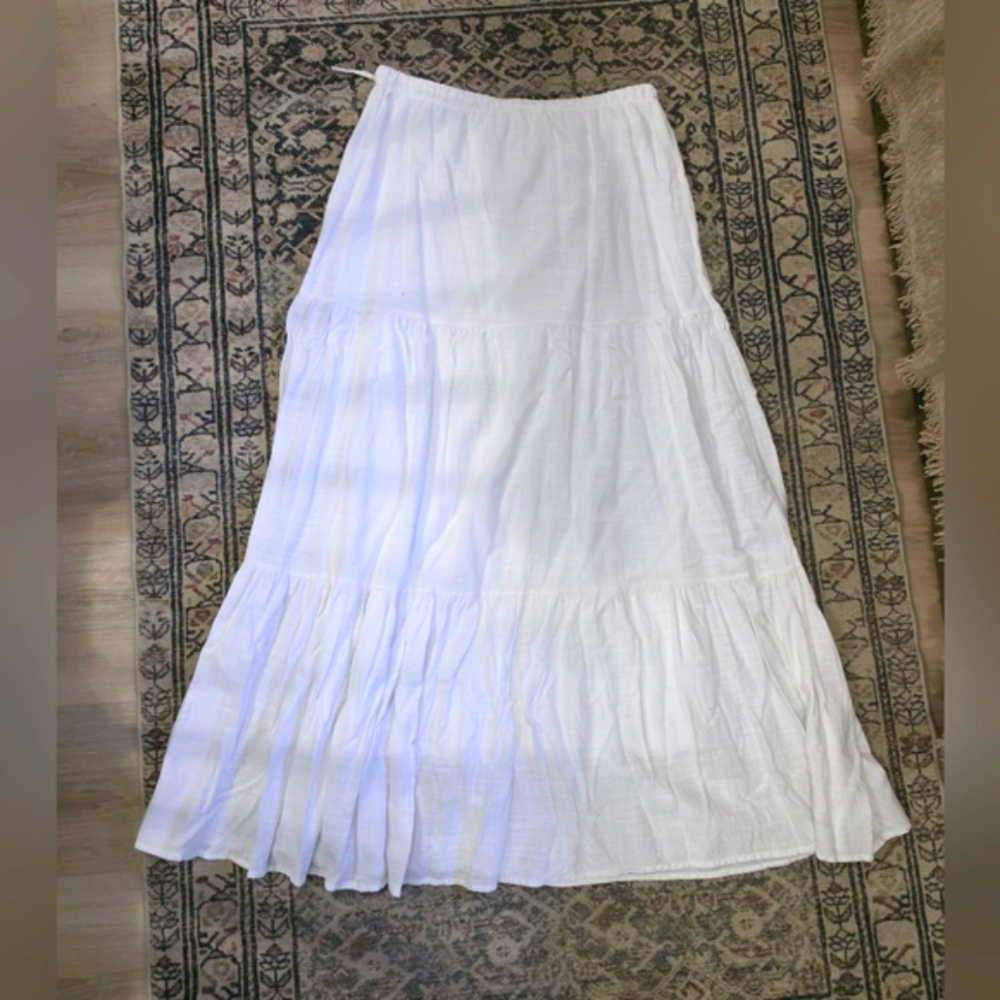 NWOT Rachel Paige White Maxi Skirt - Picture 2 of 3